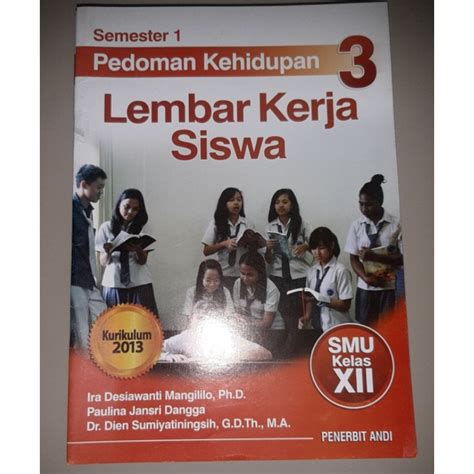 Jual Buku Lks Agama Kristen Pedoman Kehidupan Kelas Sma Tahun