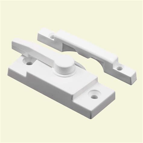 Prime Line Window Sash Lock For Vinyl Windows White F 2667 The Home