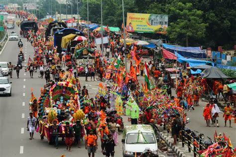 Kanwar Yatra Traffic Advisory Delhi Meerut Route Affected