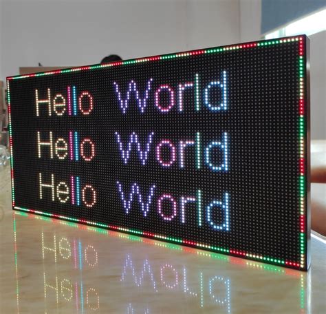 Indoor Outdoor High Brightness P2 Module RGB SMD LED Sign LED