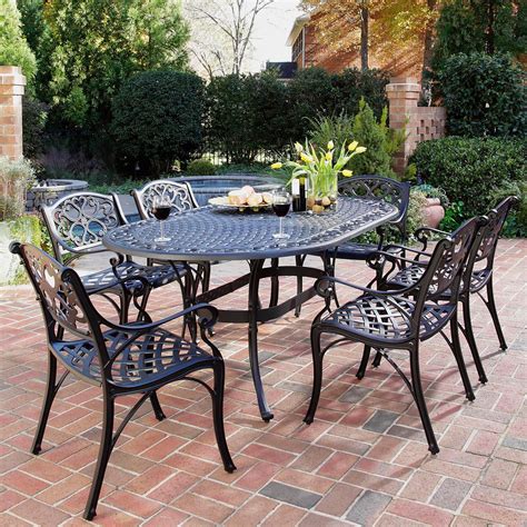 Sanibel 7pc Dining Set Includes The Oval Table And Six Armchairs This