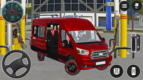 Minibüs Şoförü 3D Yolcu Taşıma Simülatör Oyunu Minibus Simulator City