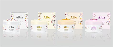 Alba. Natural cosmetics on Behance