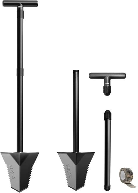 DrÖtek Spade Shovel For Digging Heavy Duty Garden Spade T Handle