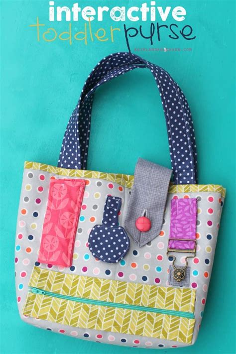 Interactive Toddler Purse A Girl And A Glue Gun