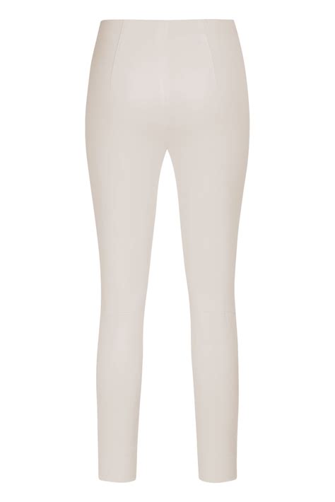 Leggins Skinny verkürzt 7 8 Mid Waist beige SABRINA by SEDUCTIVE