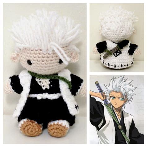 Toshiro Hitsugaya From Bleach Amigurumi Peluches Anime Amigurumi