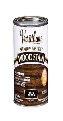 Varathane Premium Fast Dry Wood Stain True Brown Quart