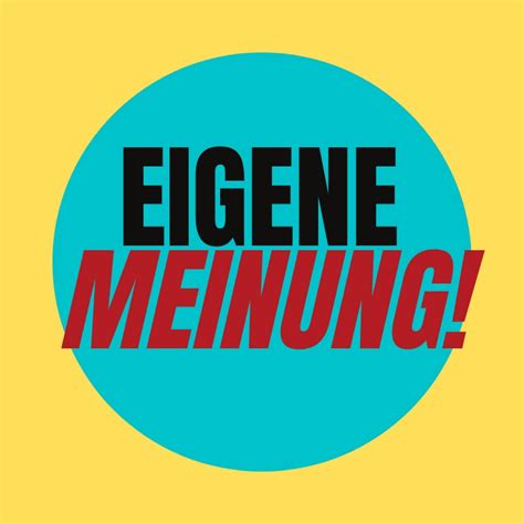 EIGENE MEINUNG YouTube