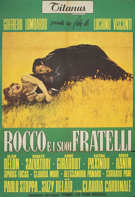 Rocco And His Brothers Original Italian Due Foglio Movie Poster