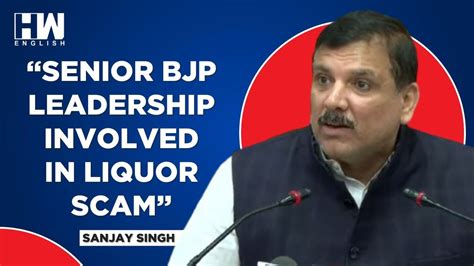 Out On Bail AAP MP Sanjay Singh Claims BJP Involved In Delhi Liquor