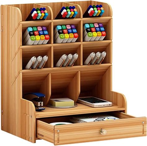 Nc Nc Schreibtisch Organizer Aus Holz Schreibtisch Organizer Mit