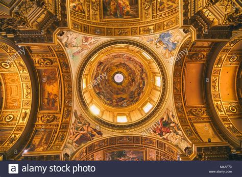 Gesu Ceiling Rome Hi Res Stock Photography And Images Alamy