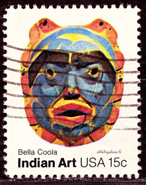 USA. American Folk Art Series Pacific Northwest Indian Masks. Bella ...