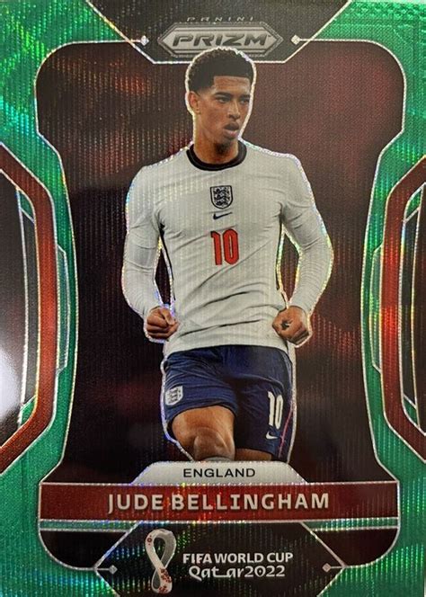 Jude Bellingham Prizm World Cup Green Wave Price Guide