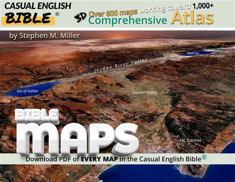 Bible Atlas Including All Bible Maps 940 Maps And Counting