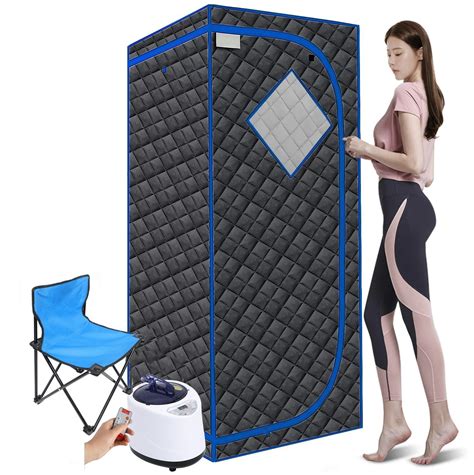 Portable Steam Sauna Tent Full Size Whole Body With Detachable Steel