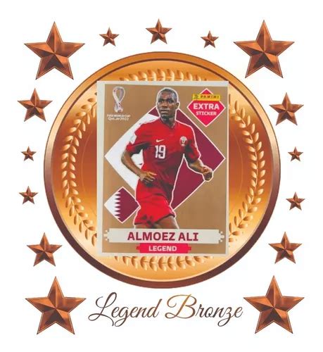 Figurinha Legend Bronze Almoez Ali Copa Do Mundo Qatar