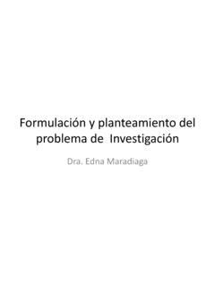 Formulaci N Y Planteamiento Del Problema De Investigaci N Formulaci