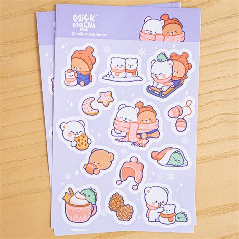 Sticker Pack – Milkmochabear