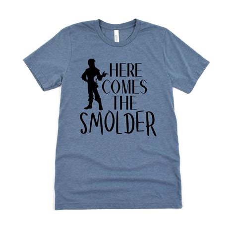 Here Comes The Smolder Shirt Disney Shirt For Men Flynn Etsy