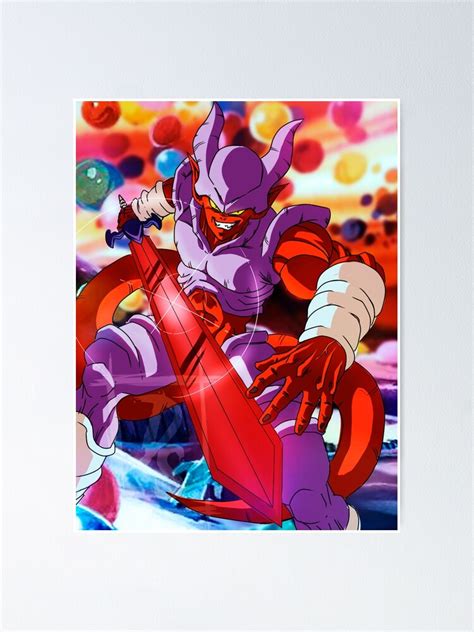 Póster Dragon Ball Z Fusion Reborn Janemba The Demon Poster De