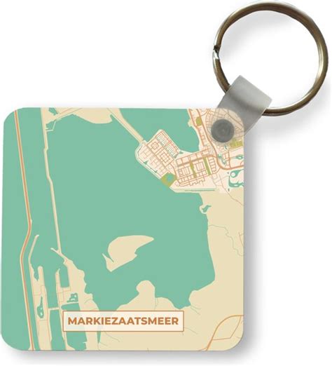 Sleutelhanger Uitdeelcadeautjes Plattegrond Markiezaatsmeer