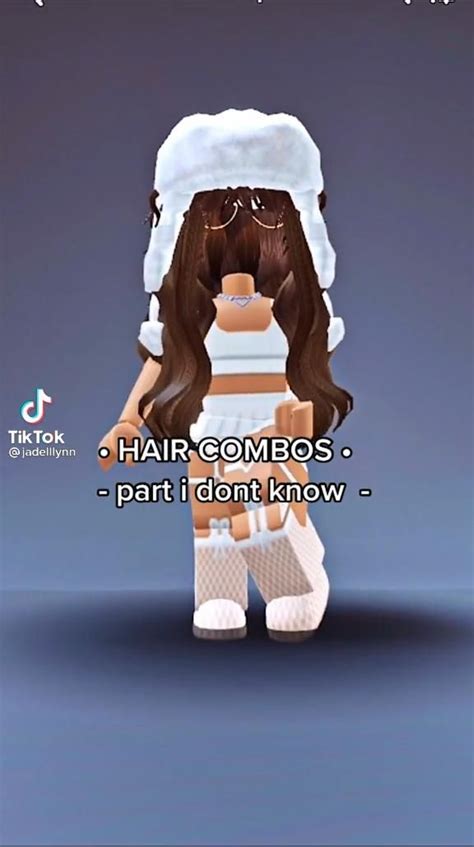 ROBLOX hair combos [Video] in 2022 | Roblox funny, Roblox pictures ...