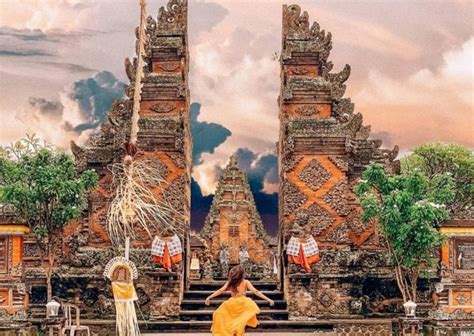 Ubud Bosque De Los Monos Templo Terraza De Arroz Y Pueblo Del Arte