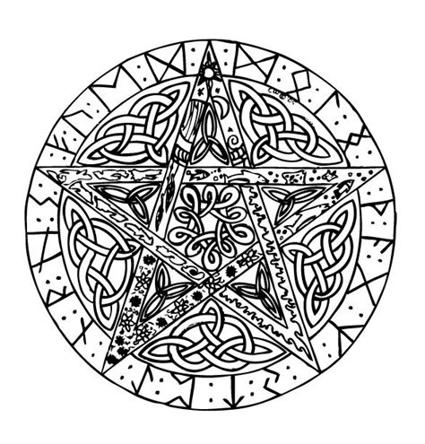 Celtic Pentagram Ii By Baisteachceilteach On Deviantart