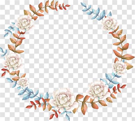 Watercolor Painting Image Logo Necklace Typography Frame