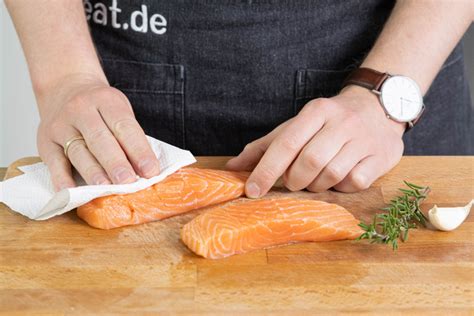 Knusprig Gebratenes Lachsfilet Ohne Haut Rezept Eat De