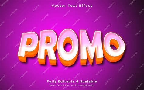 Premium Vector 3d Editable Text Effect Vector Download