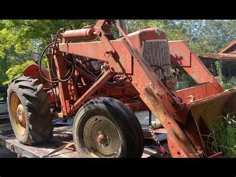 Allis Chalmers D Loader Tractor Delivery Youtube