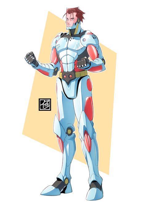 Cyborg Brawler By Isura Eru On Deviantart