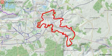 Seine Et Marne Rando VTT De Magny Au Grand Morin Parcours Vtt