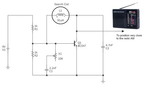 Metal Detector Schematic