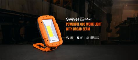 Olight Swivel Pro Max Rechargeable Led Cob Work Light Orange Max