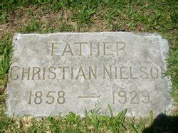 Christen Christ Nielsen 1858 1929 Mémorial Find a Grave