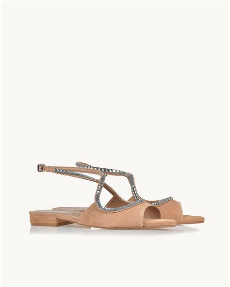 Uza Shoes Flat Chamois Nude Cole O Primavera Ver O