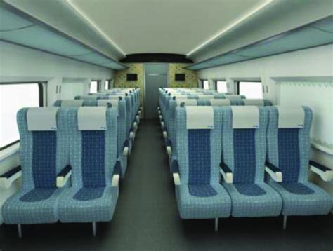 High-speed train (CRH380) interior environment and seats.... | Download ...