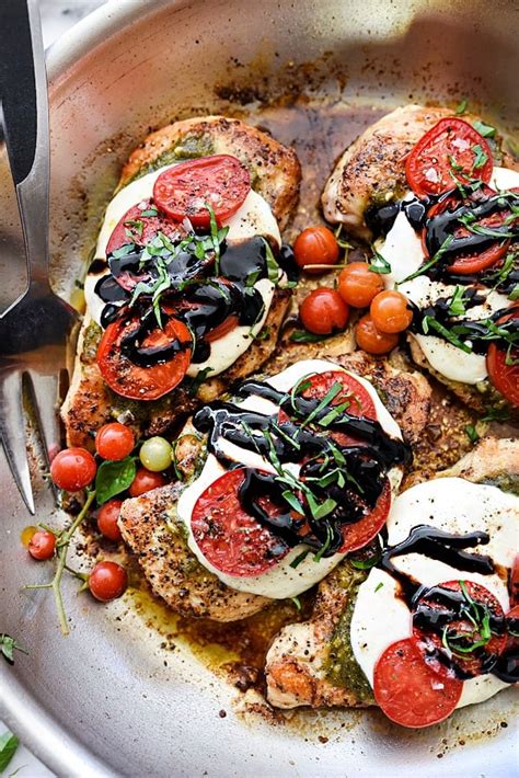 Caprese Chicken Optavia Recipes