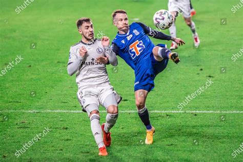 Josip Juranovic Legia Jan Sykora Lech Editorial Stock Photo Stock