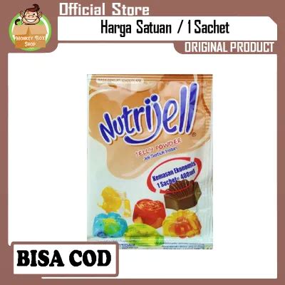 Nutrijell Coklat Chocolate 20 Gr Ager Agar 1 Sachet Lazada Indonesia