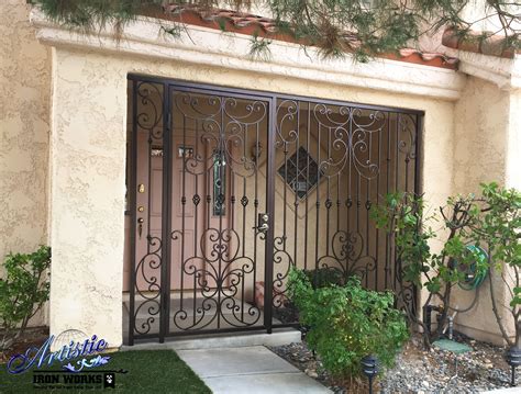 Papillion Entryway Door Gate Design Wrought Iron Entry Doors Iron