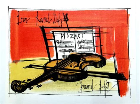 After Raoul Dufy After Raoul Dufy Birds Lithograph For Sale At