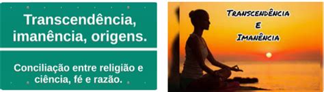 O Que É Imanência E Transcendência - ATIVIDADE DE ENSINO RELIGIOSO: IMANÊNCIA E TRANSCENDÊNCIA