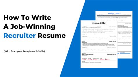 Recruiter Resume Examples For 2024 20 Skills And Templates