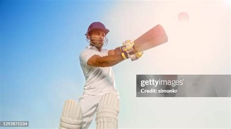 Man Holding Cricket Bat Photos And Premium High Res Pictures Getty Images