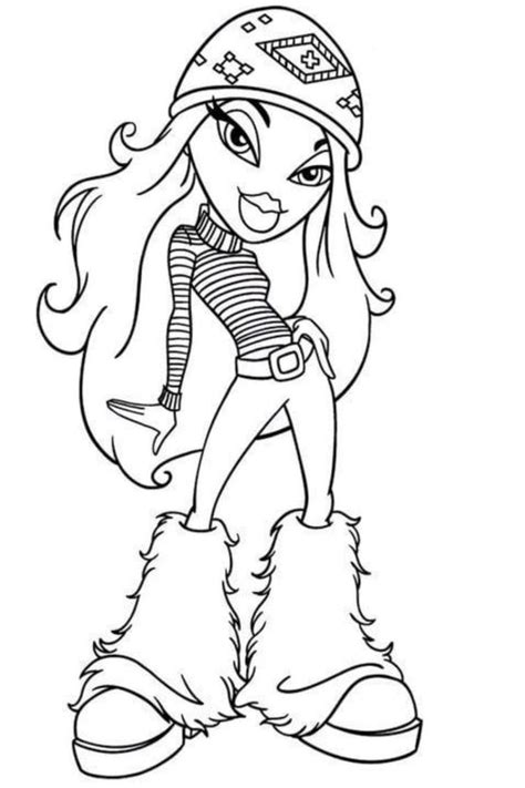 Bratz Coloring Pages Disegni Da Colorare Idee Per Disegnare Sfondi